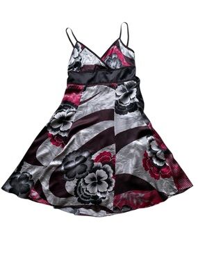 Ted Baker Women's 100% Silk Floral Sundress Size 3 / Large